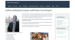 Desktop Screenshot of hoosierfamilylawyer.com